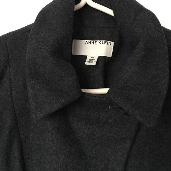 Ann Klein Wool Winter Coat // Size: M - Picture 3 of 7